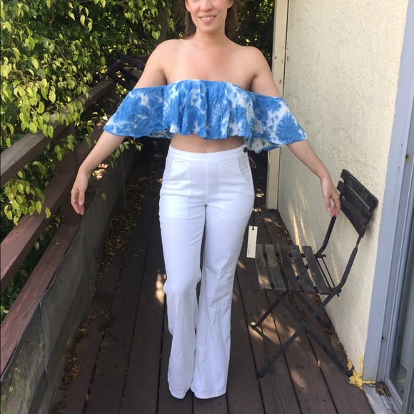 Off the shoulder tie dye top - Picture 3 of 7